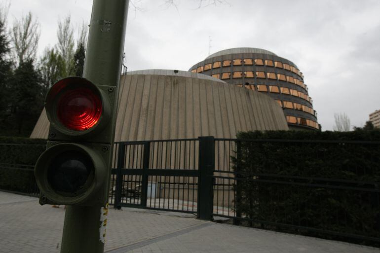 Fachada de la sede del Tribunal Constitucional