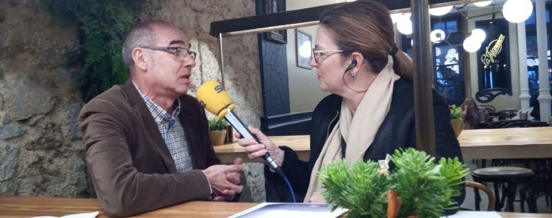 Francisco Jorquera en Hoy por Hoy A Coruña en el Día de la radio