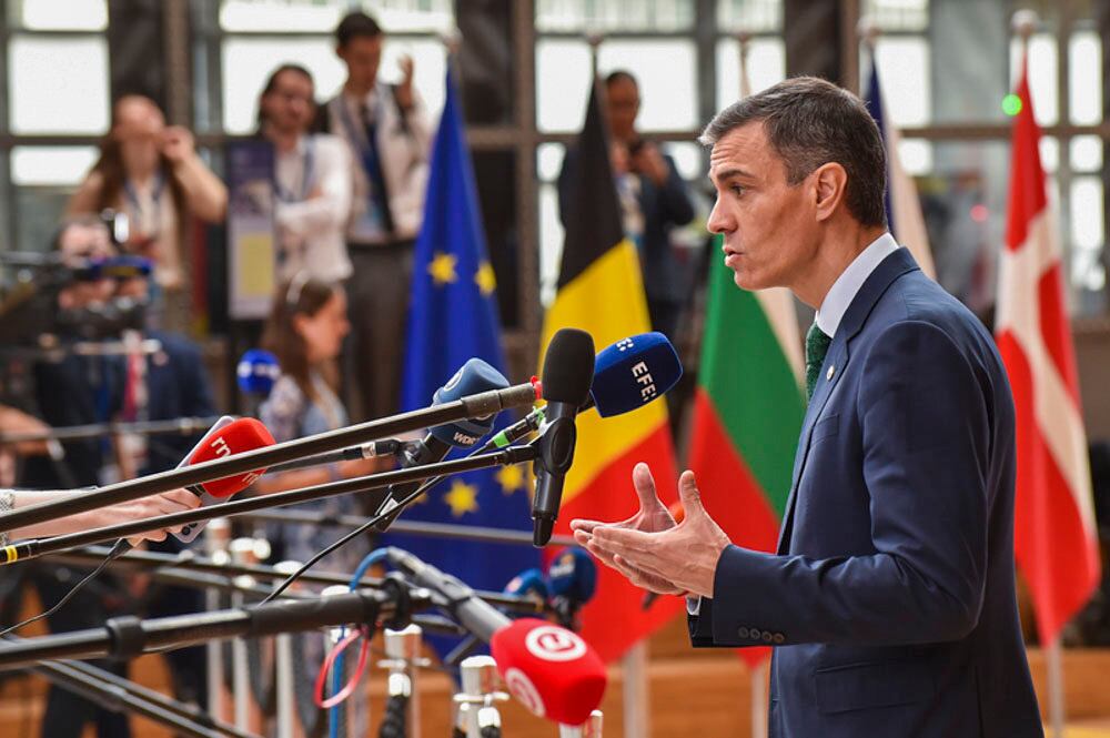 El presidente del Gobierno, Pedro Sánchez, ha participado este jueves en la reunión del Consejo Europeo.