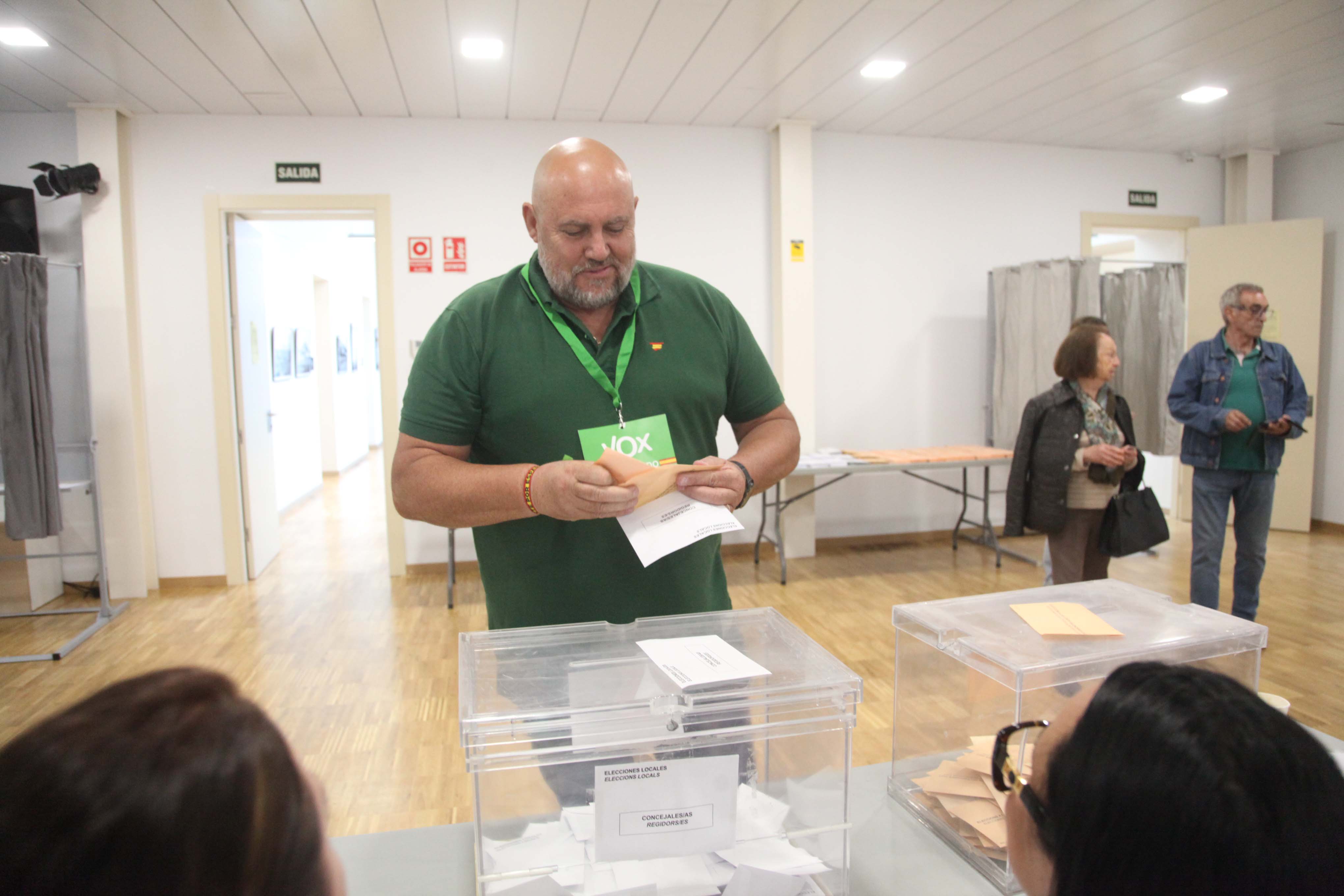 El candidato de Vox, Félix Redondo.