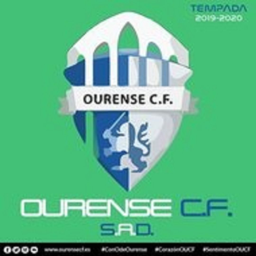 El Ourense CF rinde homenaje en sus redes sociales con el color verde esperanza