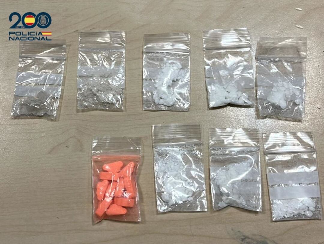 Imagen de la droga intervenida