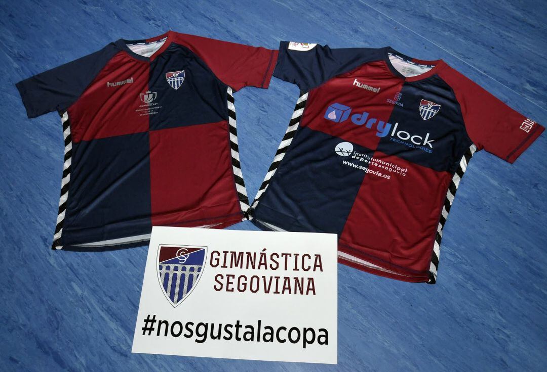 Nueva camiseta de la Segoviana para la Copa del Rey