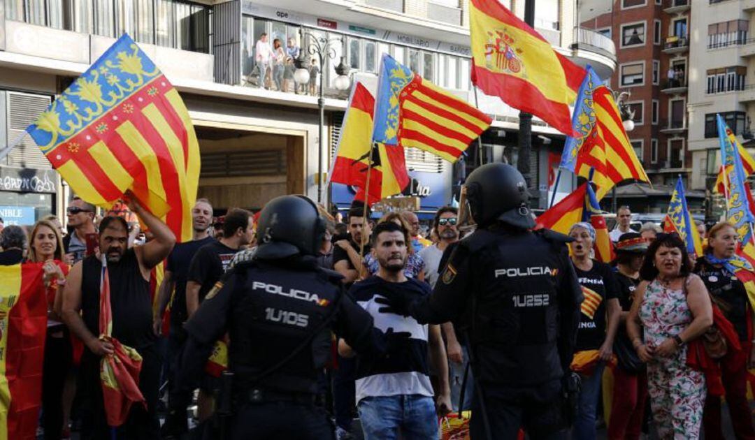 Imagen de la manifestación del 9 d&#039;Octubre del 2017