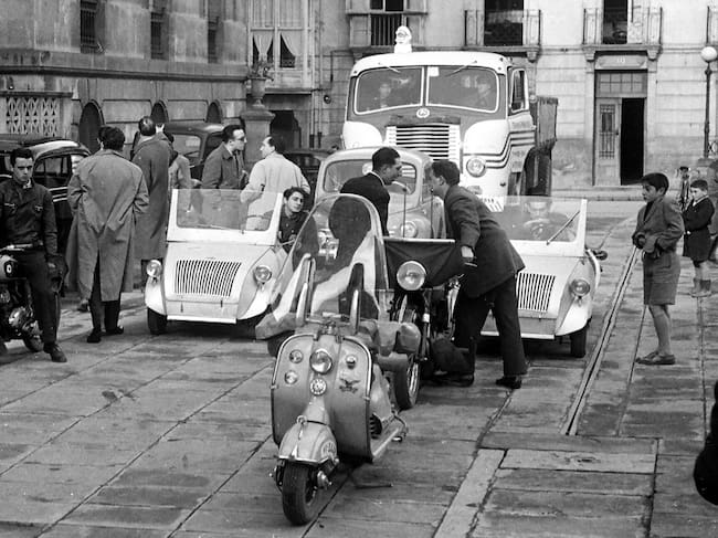 La caravana del aguinaldo / Archivo de Álava