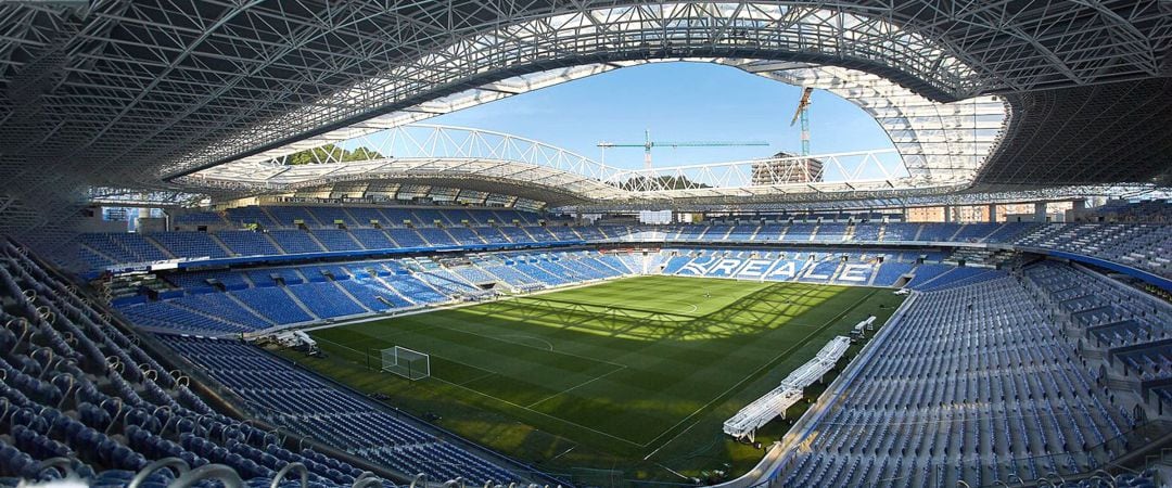 El Reale Arena estará así de vacío lo que resta de temporada