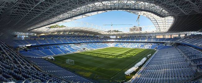 El Reale Arena estará así de vacío lo que resta de temporada