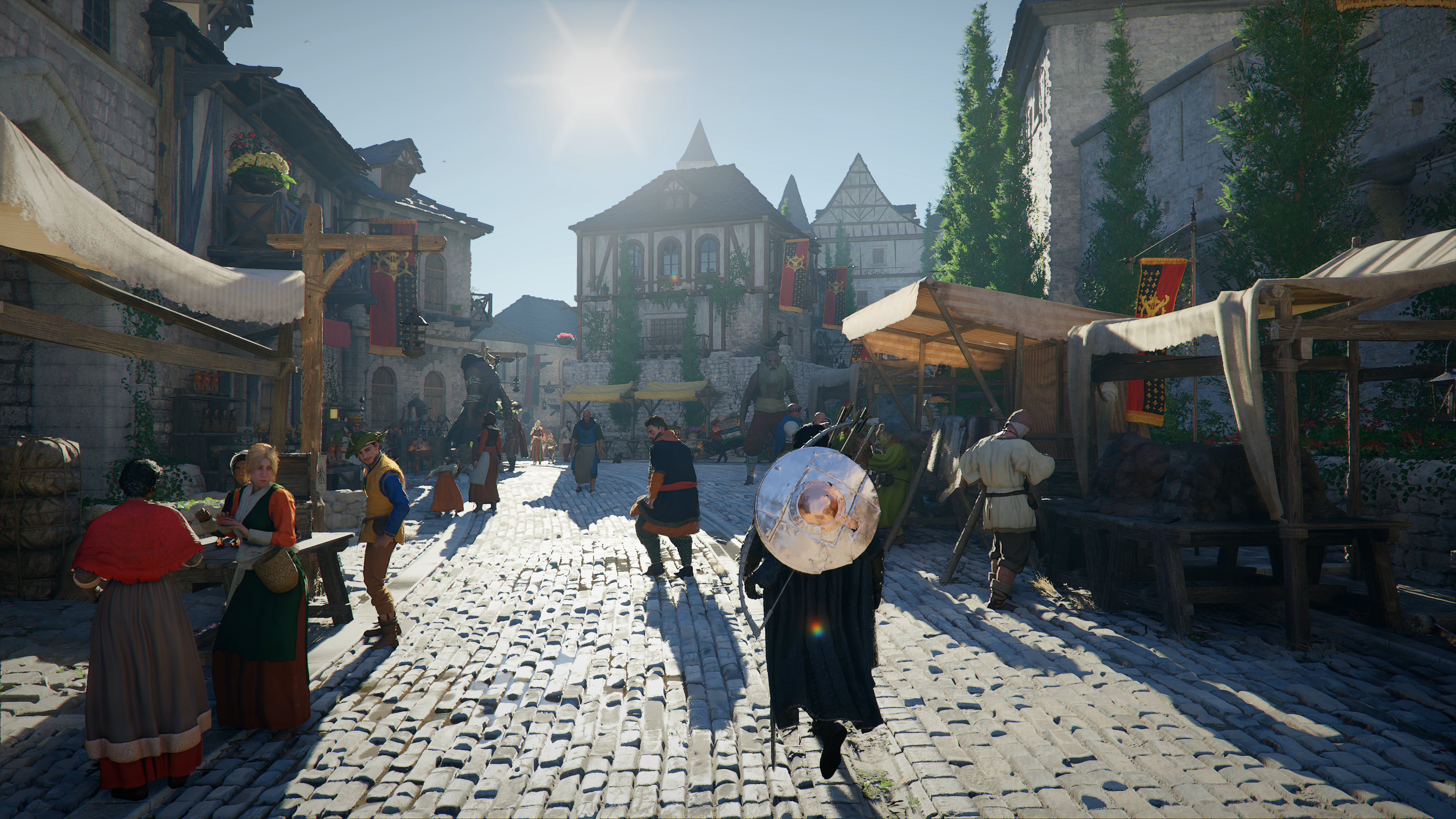 Caminando por las calles de Hernando en Pywel