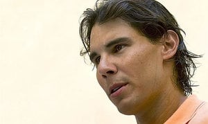 Nadal, durante la entrevista concedida a Efe