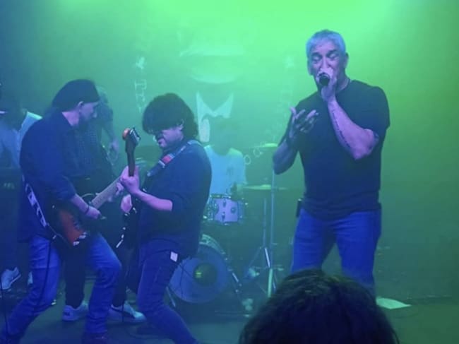 Una actuación de Los Hombres Rana