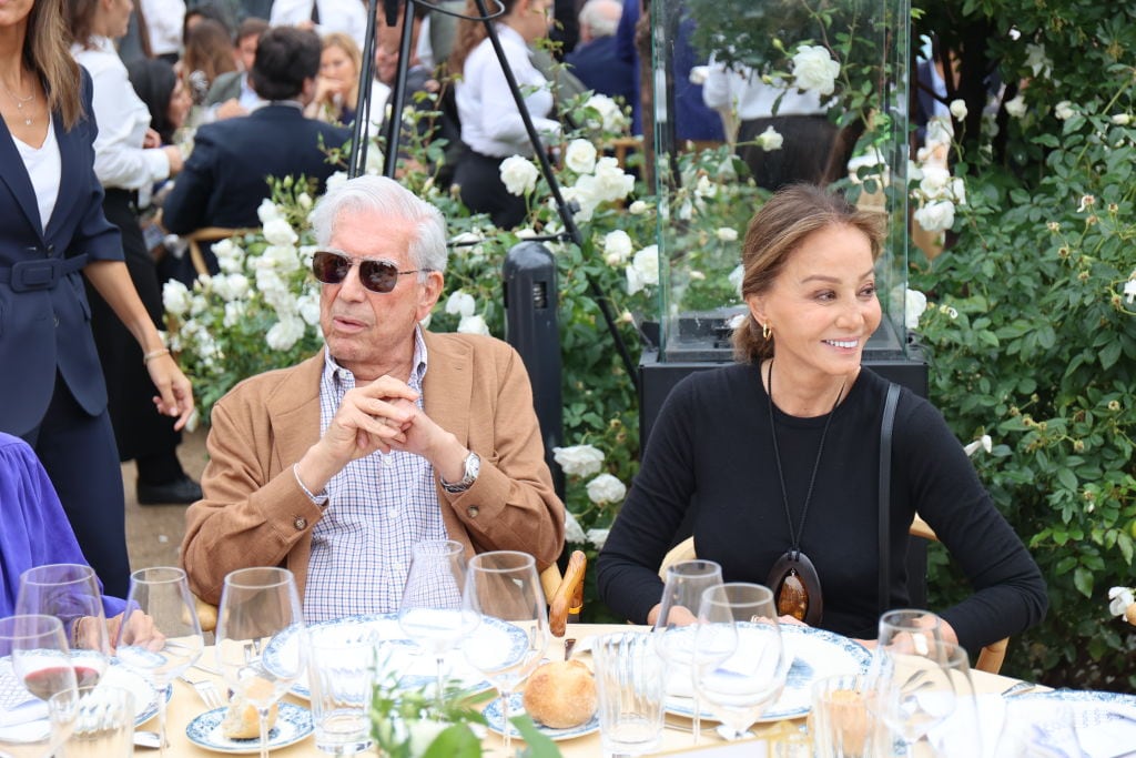 Isabel Preysler y Mario Vargas Llosa.