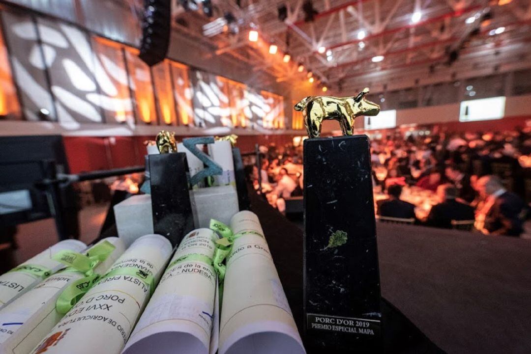 Acto de entrega de los premios Porc D´or