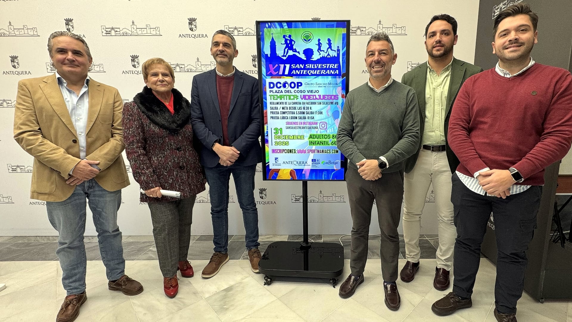 Presentación de la San Silvestre Antequerana