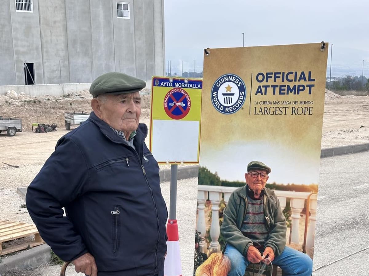 Entrevista a Juan del Cobo, récord Guinness con la cuerda sintética más larga del mundo trenzada a mano