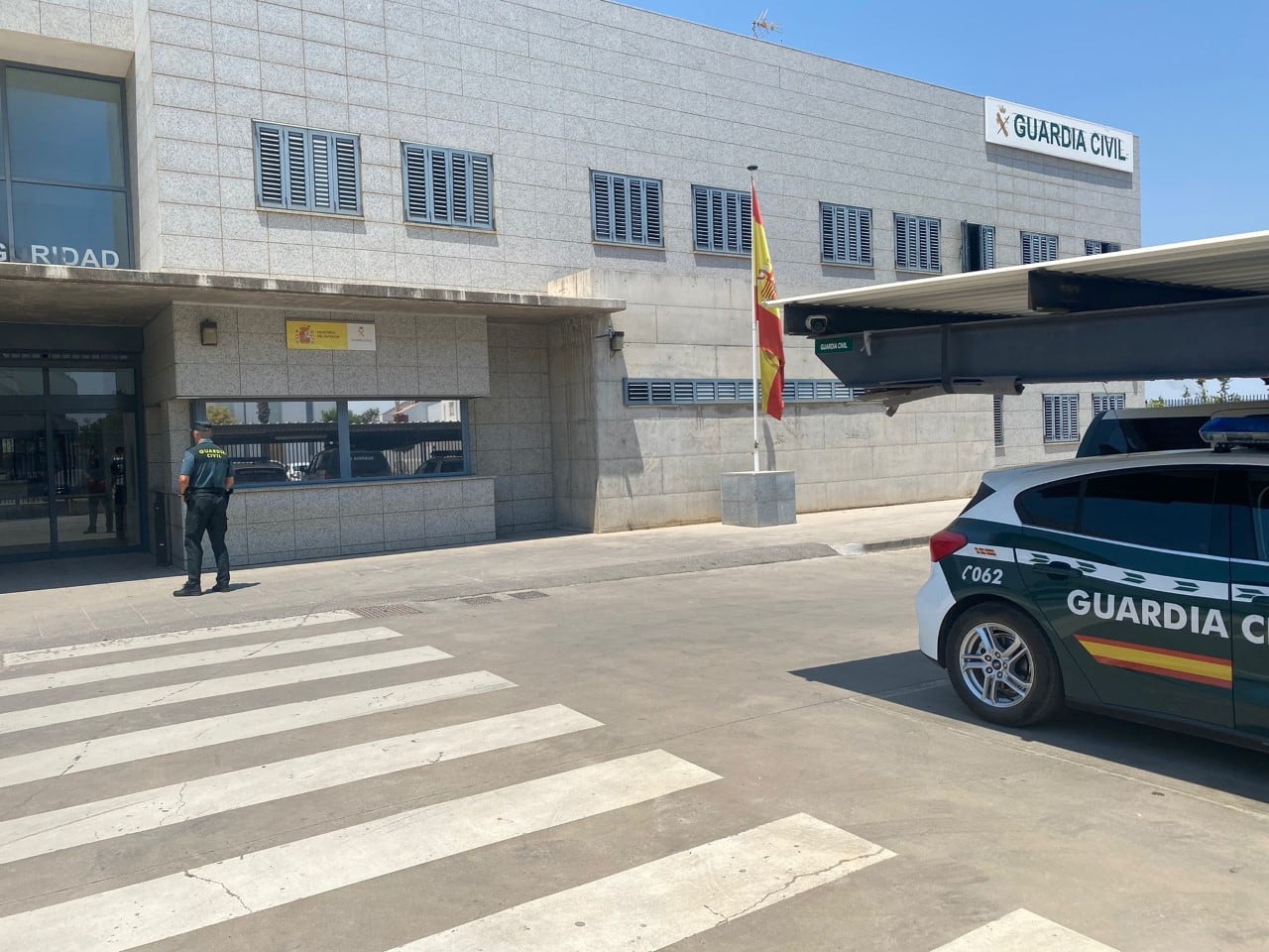 Imagen de archivo de un cuartel de la Guardia Civil