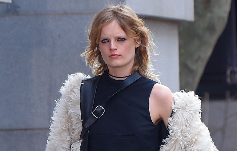La modelo belga Hanne Gaby Odiele que confesó ser intersexual
