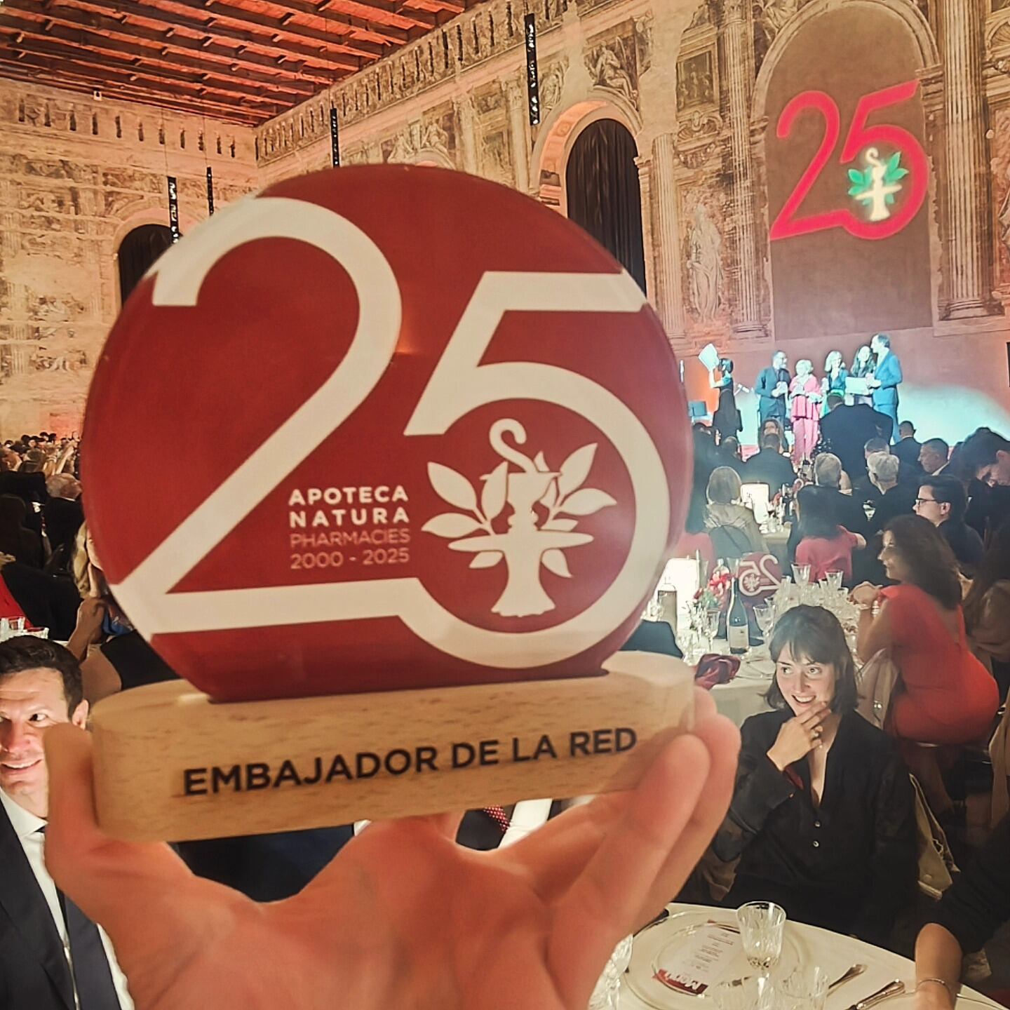 Premio 'Embajador de la Red" para Lacadena