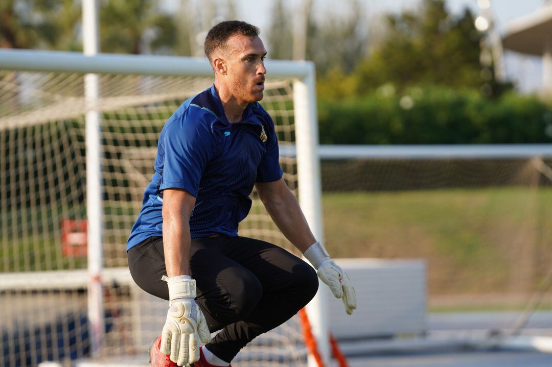 Fernando en el campo Anexo. 