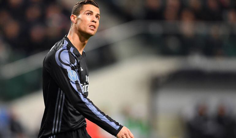 Cristiano Ronaldo durante el partido de UEFA Champions League disputado en Varsovia