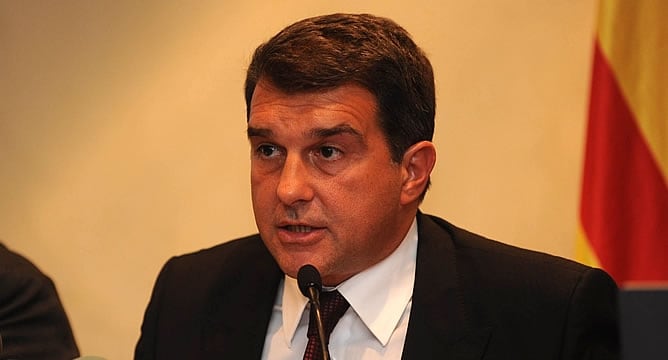 L&#039;expresident del Barça, Joan Laporta