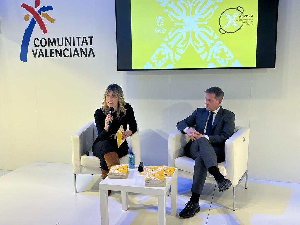Raquel Caballero y Roger Cerdà en FITUR