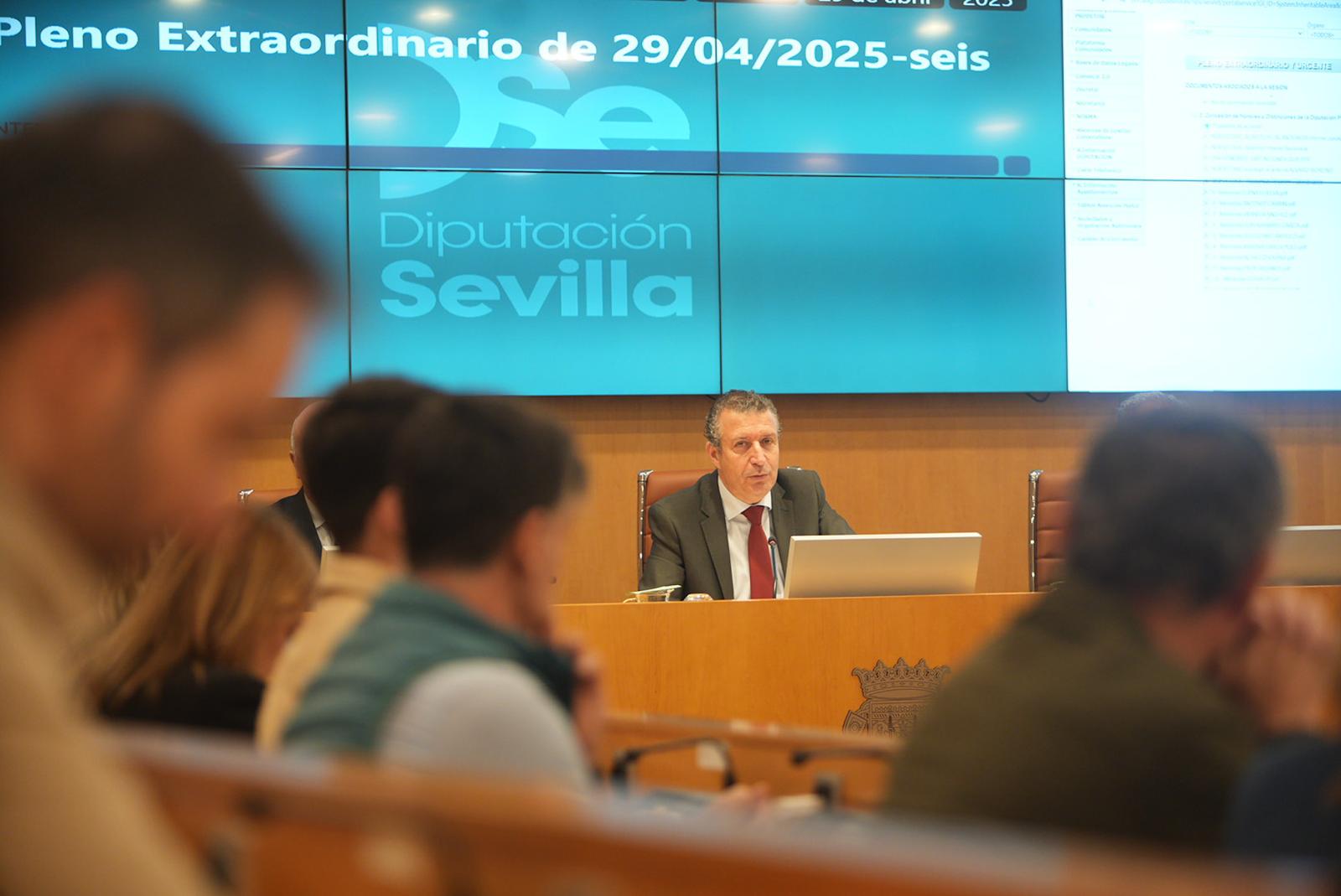 Pleno de la Diputación de Sevilla
