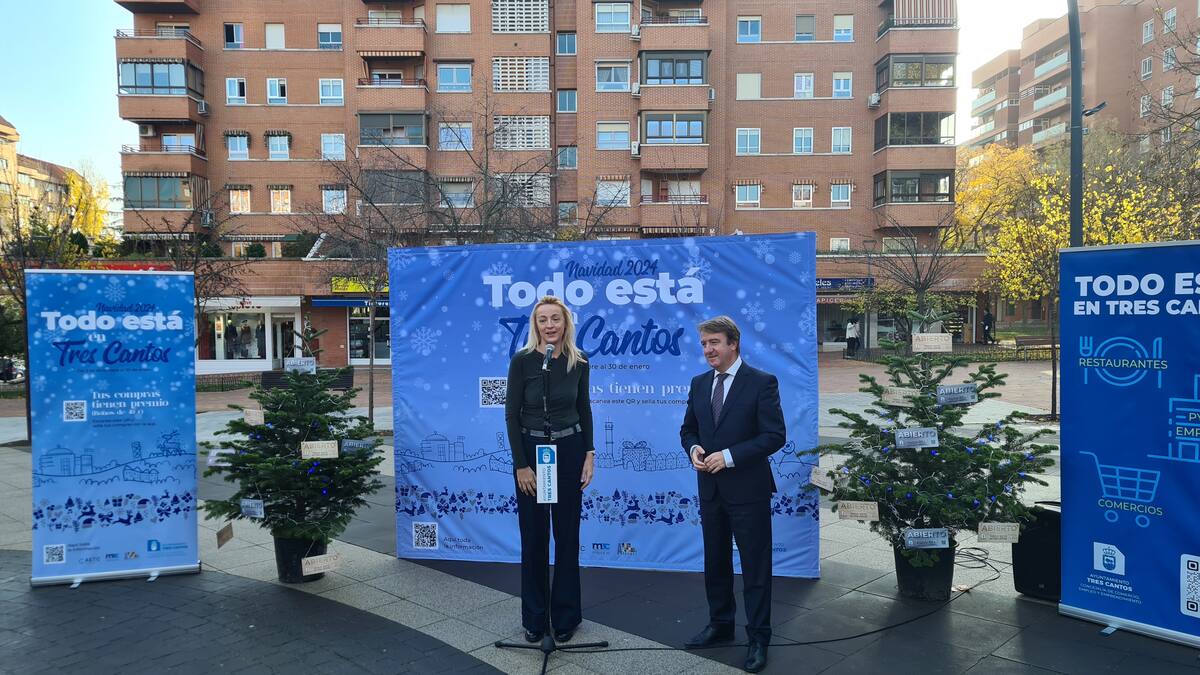 Jesús Moreno, alcalde de Tres Cantos, sobre la campaña ‘Todo está en Tres Cantos. Navidad 2024’