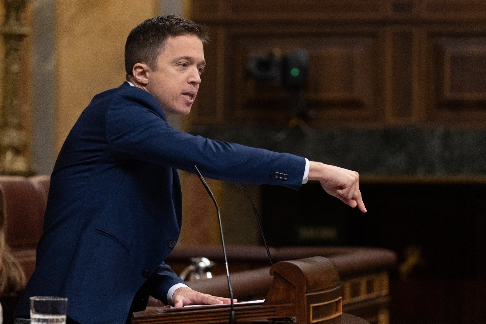 Íñigo Errejón en el Congreso de los Diputados.