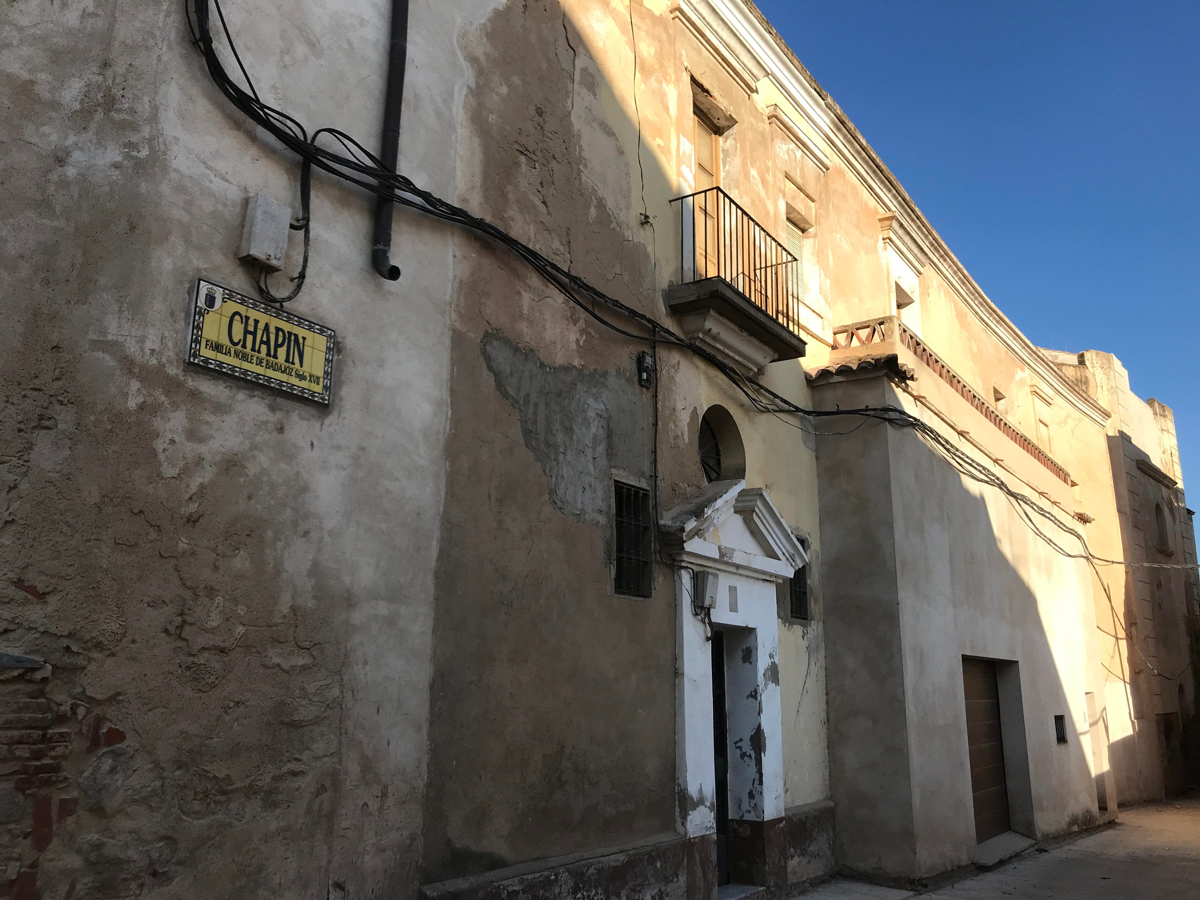 Calle Chapín donde estaba la sede de la Germinal Obrera