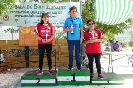 Mejores clasificadas y podio en categoria femenina