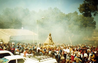 Inicio de la Romería