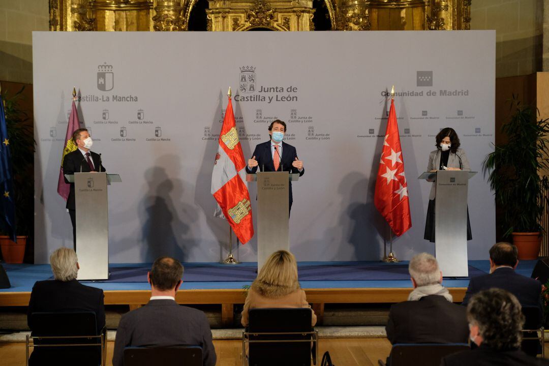 El BOCYL publica hoy los detalles del confinamiento perimetral que ayer anunción en Ávila el presidente de la Junta, Alfonso Fernández Mañueco