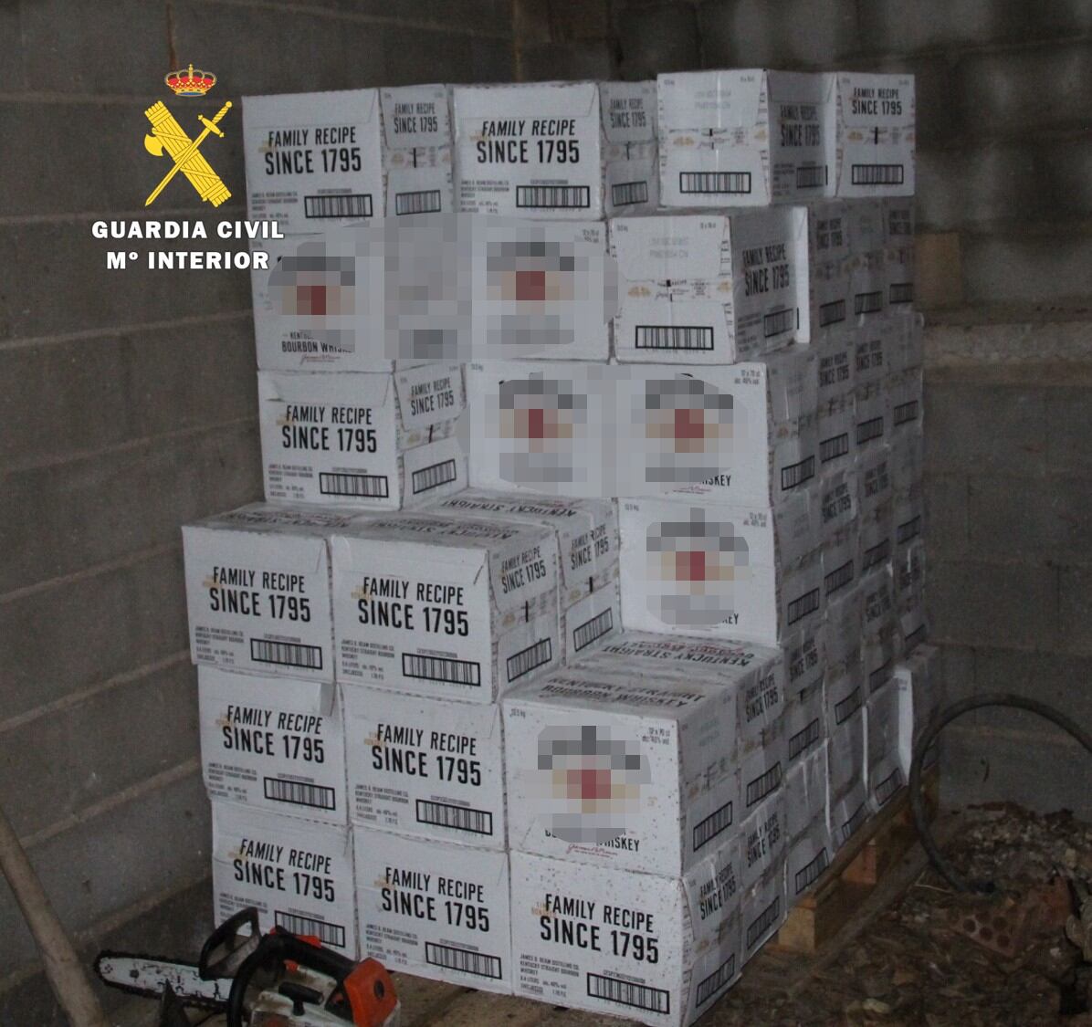 La Guardia Civil ha podido devolver la mercancía sustraída a sus legítimos propietarios