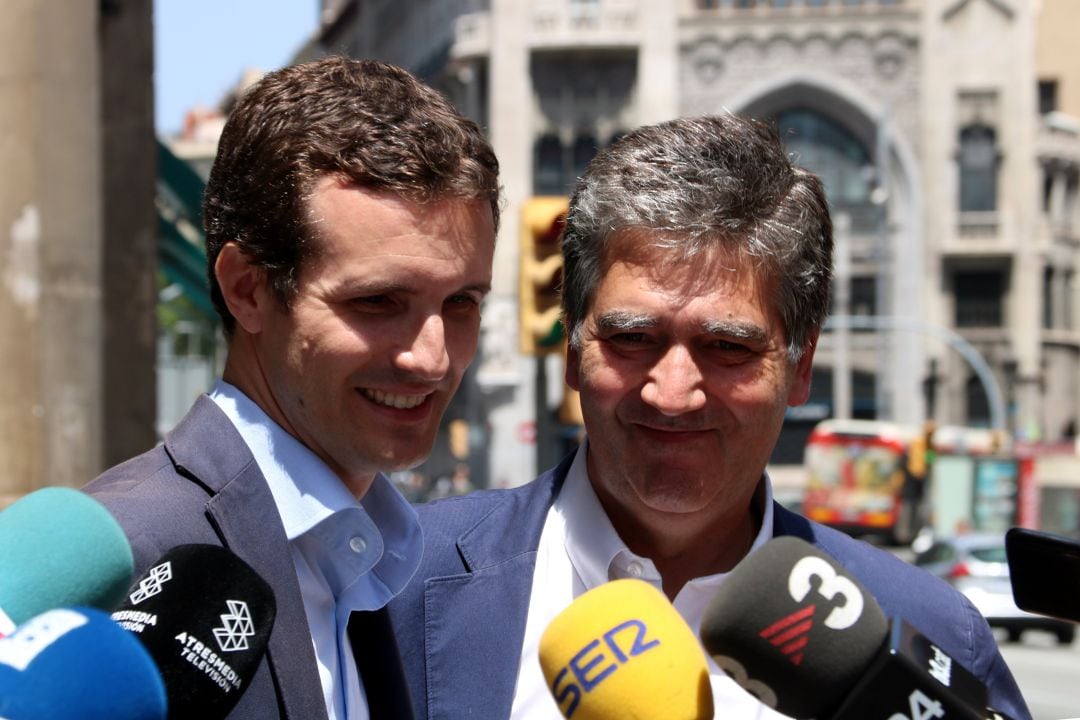 Pablo Casado e Ignacio Cosidó, en una fotografía de archivo.