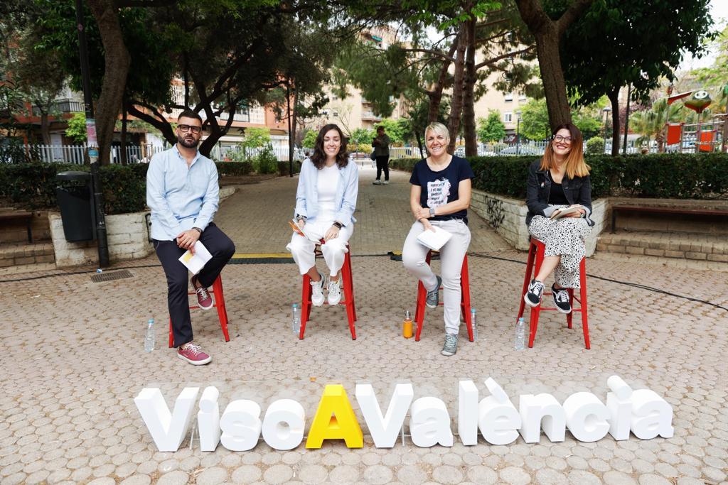 Acto de precampaña de Compromís este sábado en Ciutat Jardí.