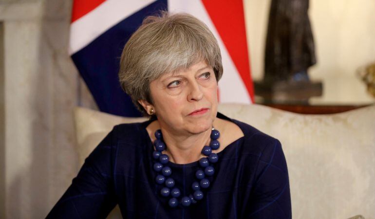 La primera ministra británica, Theresa May.