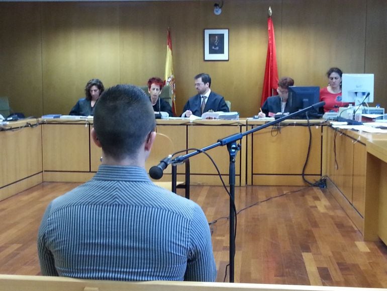 &#039;Alfon&#039; durante el juicio en la Audiencia Provincial de Madrid