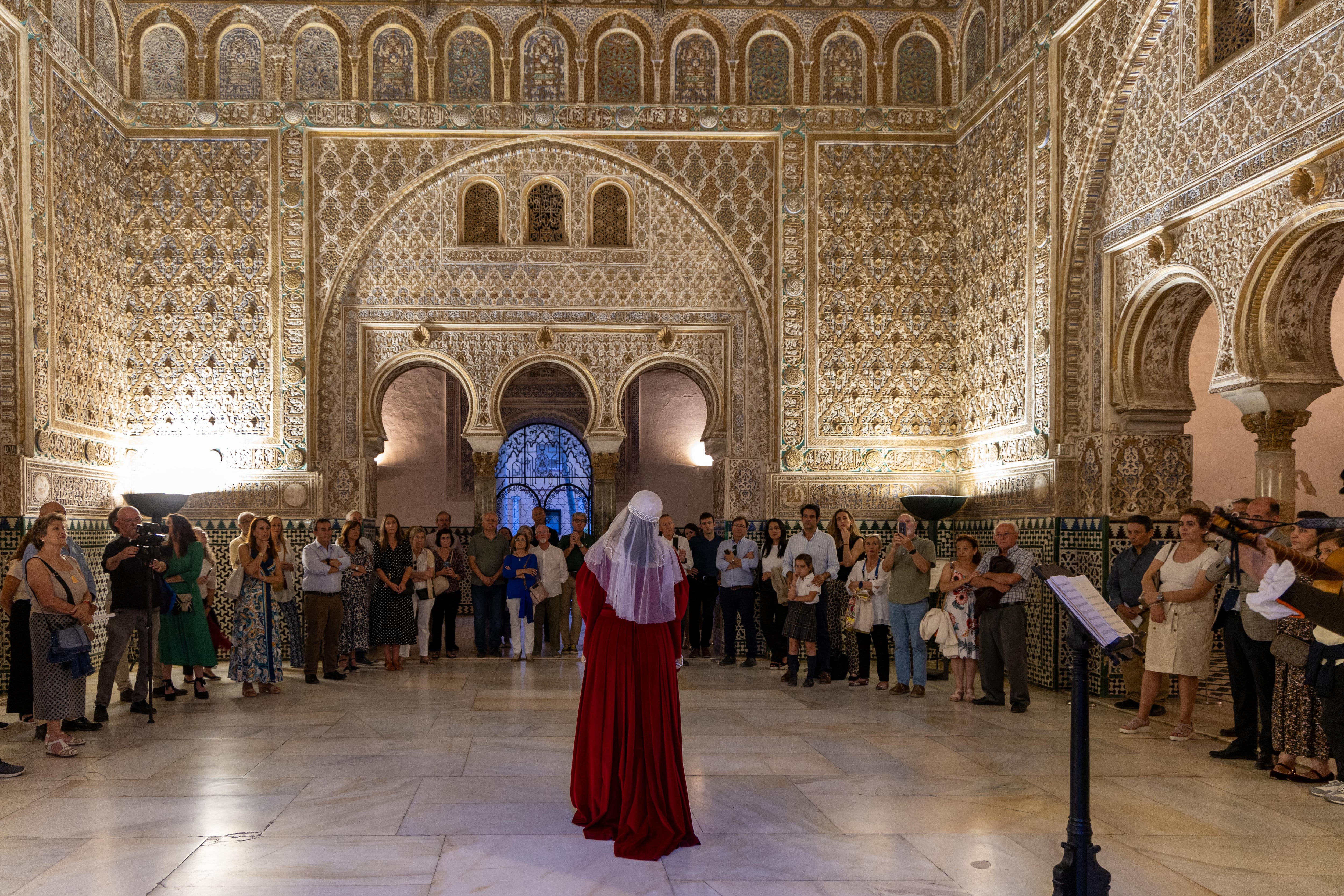 Visitas teatralizadas en el Real Alcázar de Sevilla