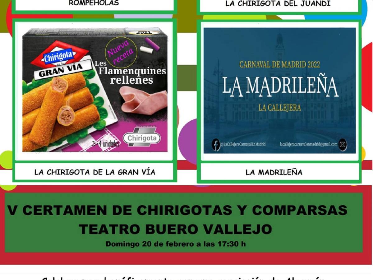 Certamen de Chirigotas y comparsas de la Casa de Andalucía en Alcorcón
