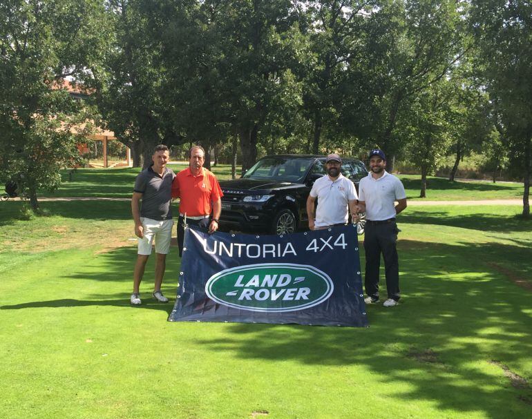 Torneo de Golf Land Rover-Untoria 4x4 en el Campo de Golf de Pedrajas.