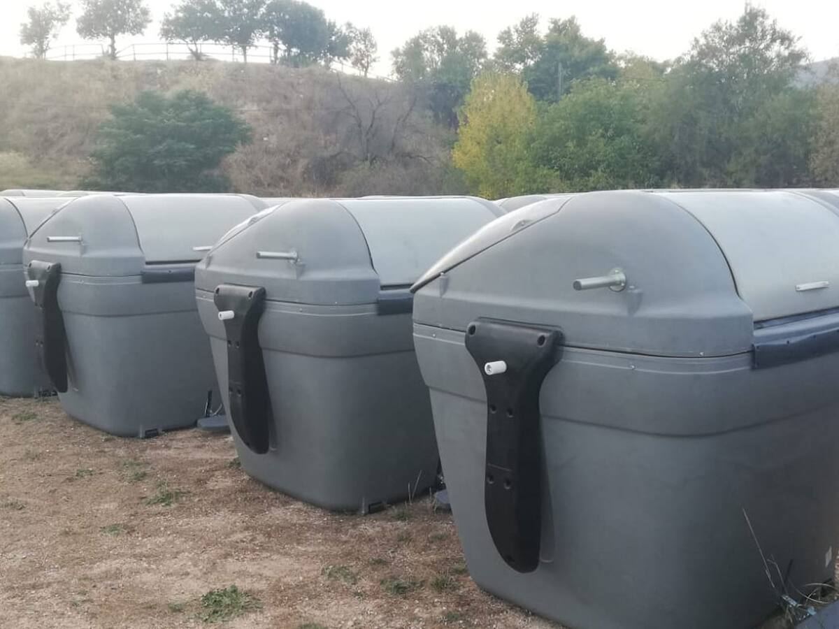 Cocentaina cuenta con 130 nuevos contenedores de residuos