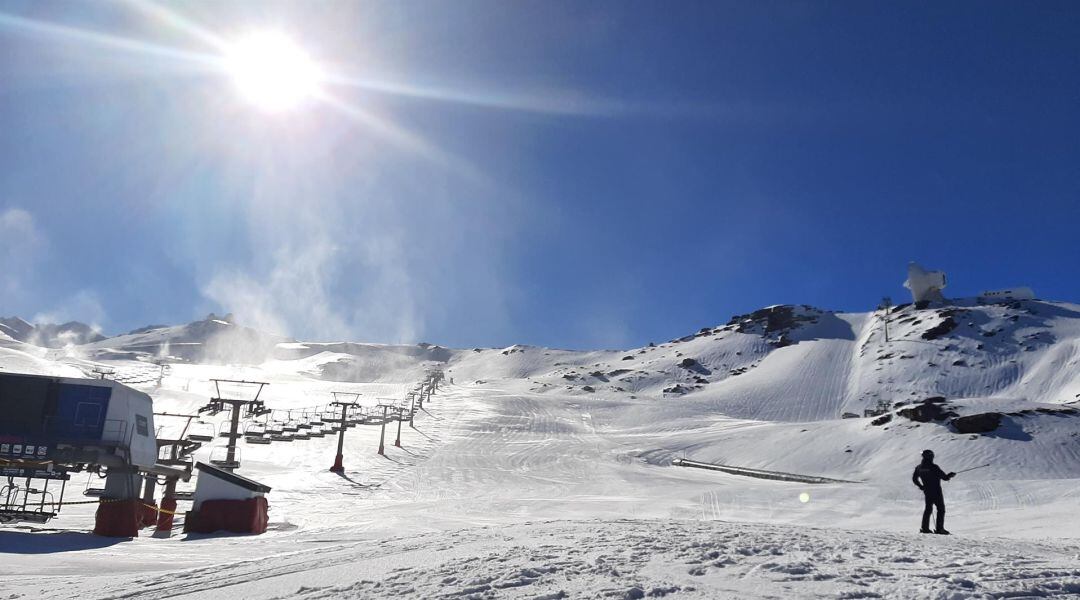 Estación de eskí de Sierra Nevada (Granada)