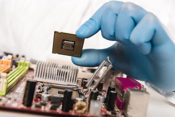 Uno de los microchip que ya se fabrican fuera de Europa y que esperan diseñar en Málaga