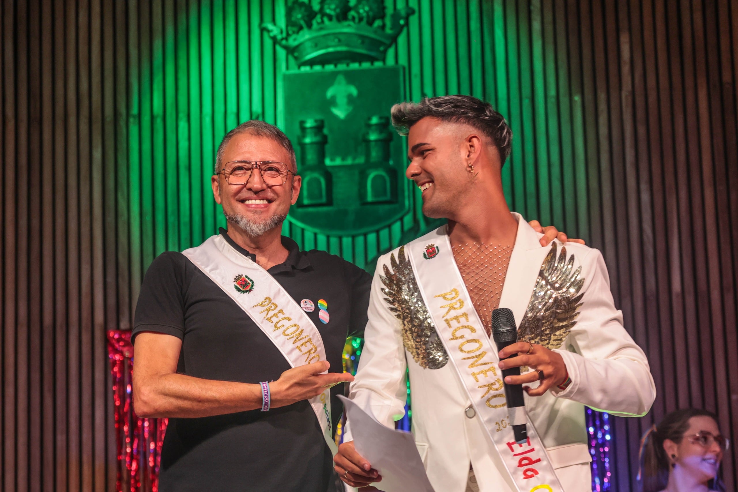 Antonio Cayuela y Enrique Bernabeu, pregonero del Orgullo 2023 y 2024