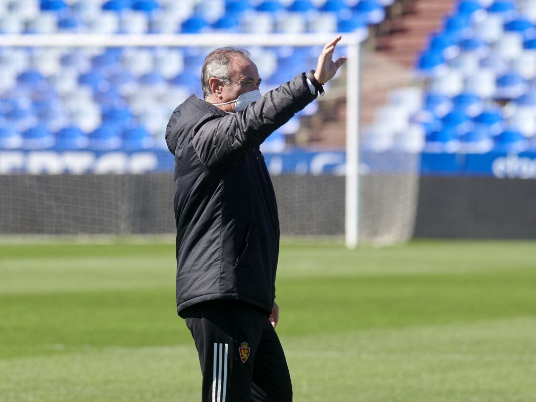Juan Ignacio Martínez está a un paso de conseguir la permanencia en el Real Zaragoza