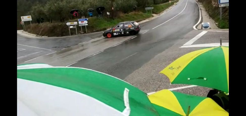 Hermanos Bataller en el Rally de Busot