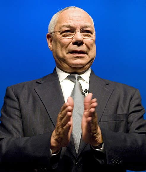 El ex secretario de Estado de Estados Unidos Colin Powell