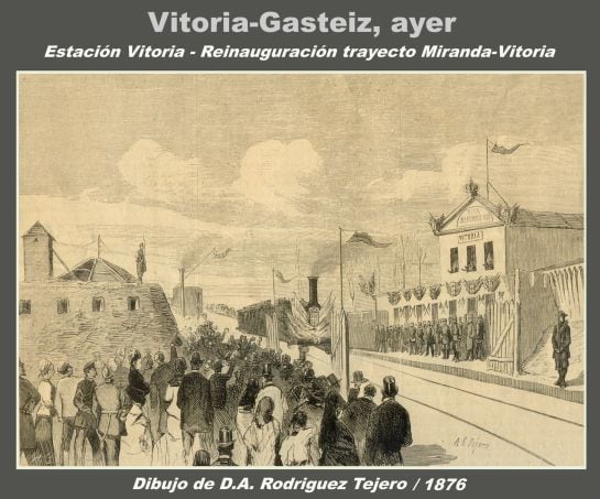 ESTACIÓN DE VITORIA. REINAUGURACIÓN TRAYECTO MIRANDA-VITORIA