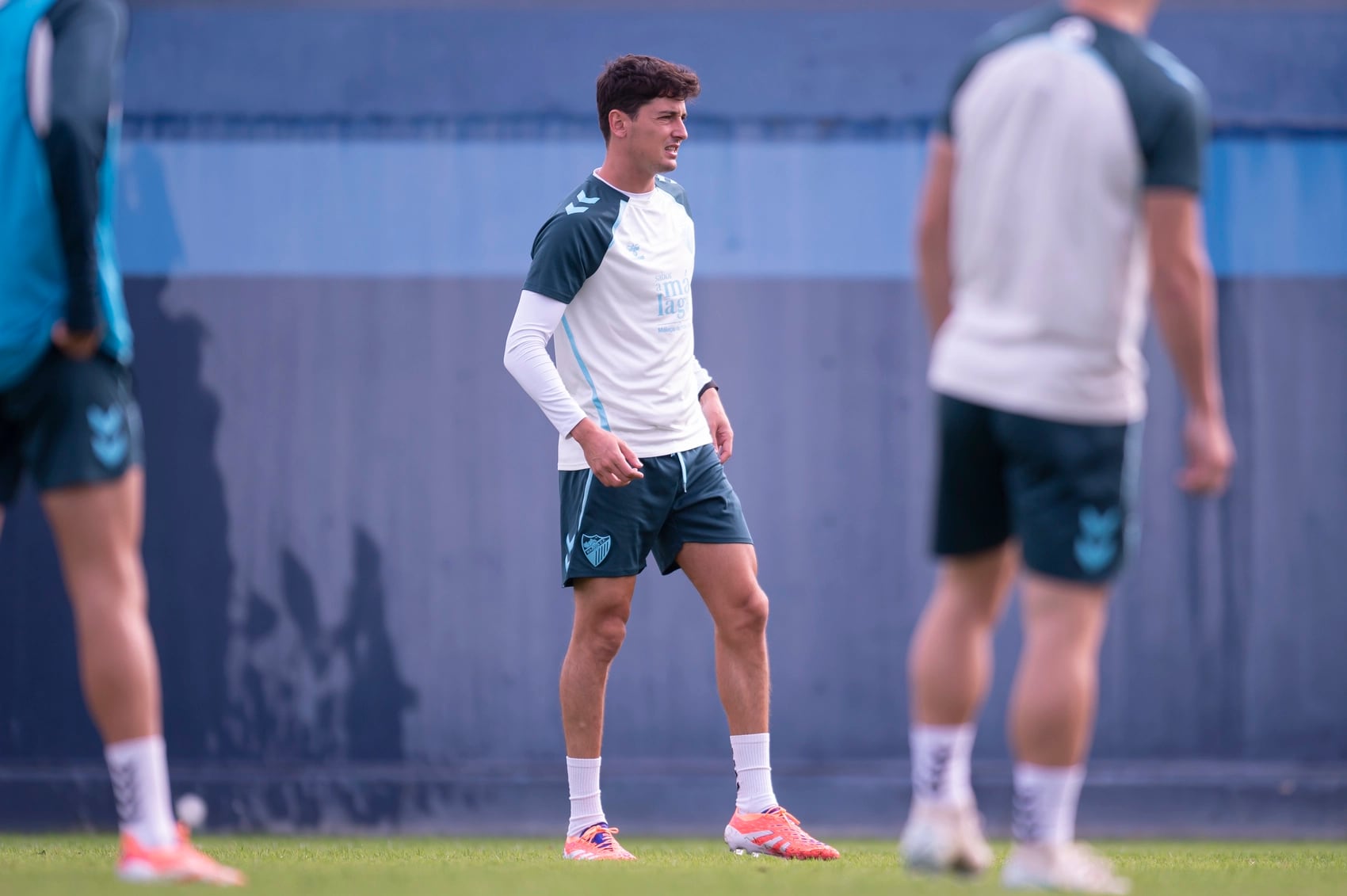 El Málaga prosigue la preparación para el encuentro de este lunes ante la Cultural Leonesa