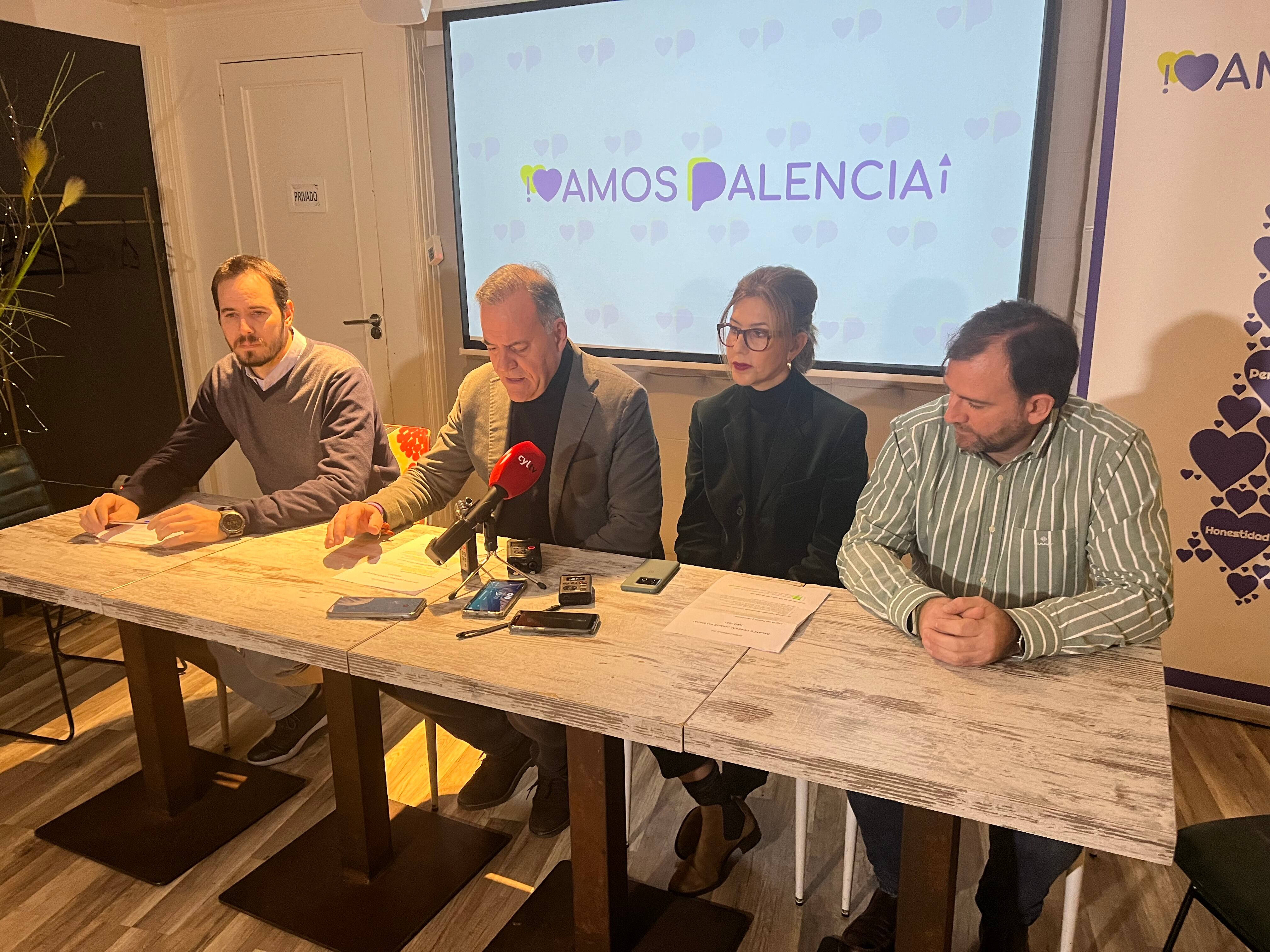 Rueda de prensa de ¡Vamos Palencia!